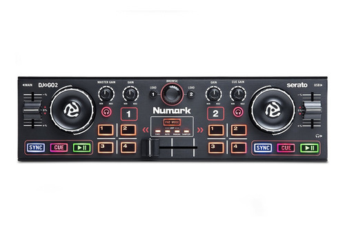 Controlador Dj Numark Dj2go2 Negro De 2 Canales
