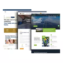 Página Web E-commerce Wp, Diseño Cuatro Secciones Responsive