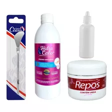 Plástica Dos Pés Hidracalo Spa De Pés 300ml+222+creme Ureia