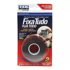 Fita Dupla Face Acrílica Cola Tudo 12mm X 2m Tek Bond 