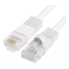 Cabo De Rede Ethernet Lan Rj45 Cat5e - 10 Metros - Branco