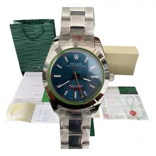  Reloj Rolex Milgauss Automatico 40mm Zafiro Oyster