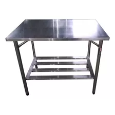 Mesa De Inox 100% Inox 60x60x60 Sob Medida Promaq