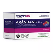 Arándano Ury Antioxidante, X60, Arándano Rojo + Azul