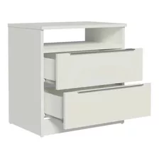 Mesa De Luz Con 2 Cajones Dormitorio Oferta - Balton Hogar