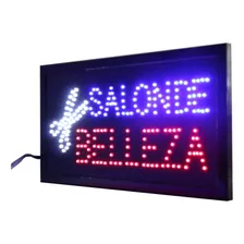 Aviso Led 48x25 Salon De Belleza