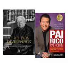 Kit Livro Pai Rico Pai Pobre+ O Rei Dos Dividendos