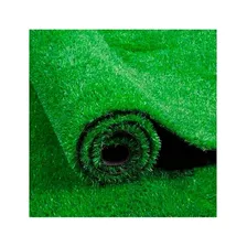 Alfombra 20mm Césped Sintético Bicolor Jardin 12m2 (2x6m)