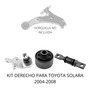 Kit Bujes Y Par Rotulas Para Toyota Solara 2004-2008