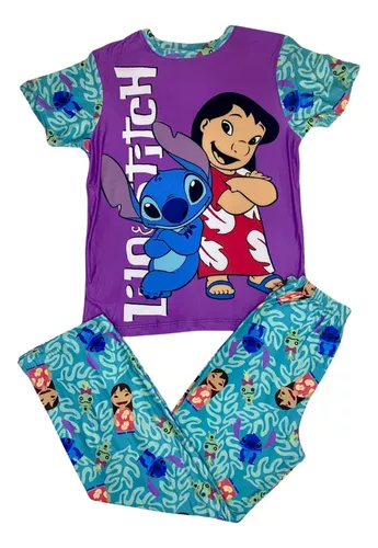 Tercera imagen para búsqueda de pijama de stich