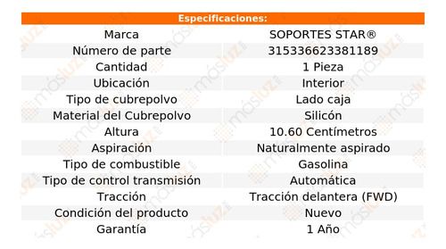 1- Cubre Polvo Lado Caja Int Bora L5 2.5l 07/10 S Star Foto 2