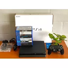 Ps4 Slim 1tb + 2 Juegos Fisicos 