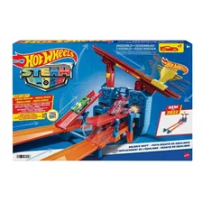 Pista Hot Wheels Steam Mattel Hdy48 Balance Challenge, Color Azul