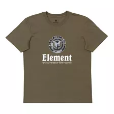Camiseta Element Plus Size Camo Filter Verde Militar