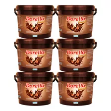 Dorella Essencial Doremus 4kg Recheio De Avelã Kit C/ 6 Unid