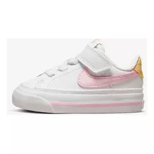 Tênis Nike Court Legacy Infantil Cor Branco Tamanho 20 Br