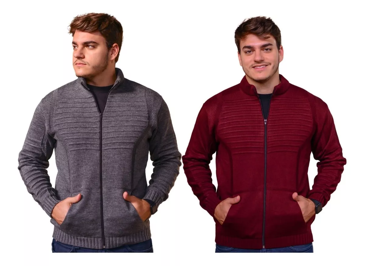 2 Jaquetas Masculinas Blusa De Frio Corta Vento Masculino
