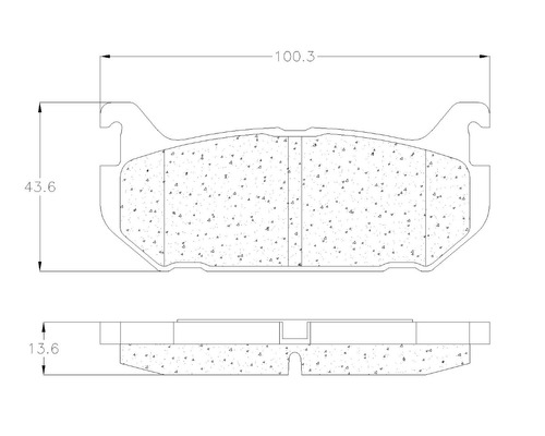 Balatas Traseras Mazda 626 2001 2.5l Grc Foto 2