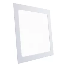 Kit 5 Luminaria Painel Led De Embutir Quadrada 25w Gal