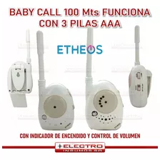 Baby Call Etheos 100m Funciona Con 3 Pilas Aaa Por Unidad