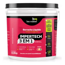 Borracha Líquida Impertech Lajes 3,6kg Hm Rubber Tinta