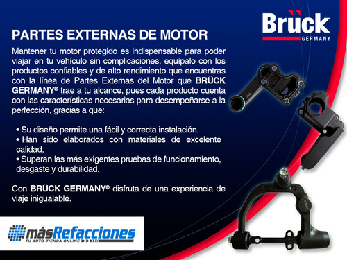 Soporte De Escape Tiguan L4 2.0l De 2008 A 2019 Bruck Foto 4