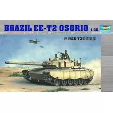 Tanque Brasil Ee-72 Osorio Trumpeter, 1:35 Plastimodelismo