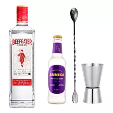 Kit Gin Tonic Beefeater 750ml + Tónica + Cuchara + Jigger