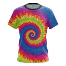 Camiseta Estampada Tye Dye Coloridas Tai Dai 002