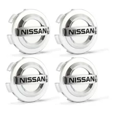 Tapa Centro Llanta Nissan 54mm Set 4 Unidades