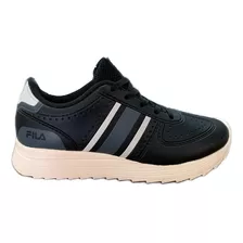 Tênis Infantil Fila F-retro Sport 2.0 Sl 877587 Preto