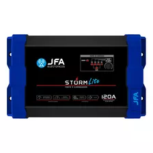 Fonte Carregador Automotivo Jfa 120a Storm Lite 12v Bivolt Cor Preto