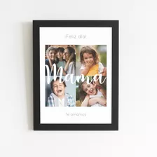 Poster Regalo Día De La Madre Imprimible Personalizado Fotos