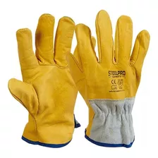 6 Pares Guantes Tipo Ingeniero Certificados Steelpro Driver