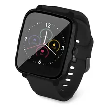 Redlemon Smartwatch Reloj Inteligente Con Notificaciones De Mensajería Y Redes Sociales, Resistente Al Agua Y Polvo Ip68, Ios Y Android, Color Negro