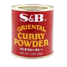 Curry S & B En Polvo 85 Grs - Origen Japón.