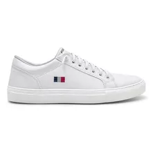 Tenis Sneaker Branco All White Calce Facil Promocao