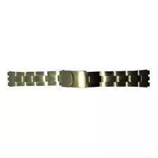 Pulseira Para Relógio De Metal Swatch 19mm C/fecho Dourada