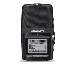 Mini Gravador H2n Com Zoom Estéreo Digital H2n H2 N Duo Cor Preto