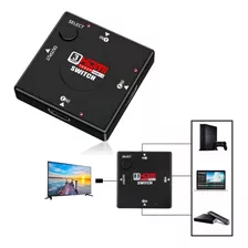 Multiplicador Splitter Mini Switch Hdmi 3x1 Hdtv 1080p 