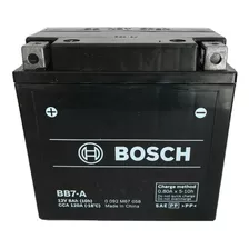 Bateria Gel Sellada Bosch Yb7-a 12n7-4a Para Suzuki Gn125