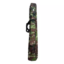 Funda Para Caña Pesca 1,6 Mts Camuflada 2 Compartimentos