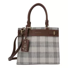 Cartera Tote Mujer Barly Multicolor Café Hush Puppies