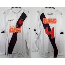 Camisa Oficial Futebol Vasco Reebok Bmg 2007 De Jogo #4