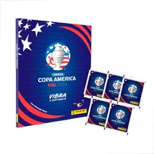 Álbum Copa América Usa 2024 Capa Dura Com 150 Figurinhas