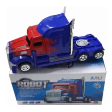 Caminhão Optimus Prime Transformes, Bate Volta Vira Robô