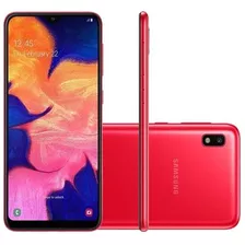 Smartphone Samsung Galaxy A10 Vermelho 32gb 2ram Dual Chip 