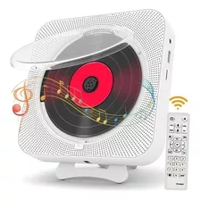 Reproductor De Cd De Música Portátil Bluetooth Radiofm