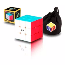 Cubo Rubik 3x3 Qiyi Warrior S + Estuche