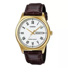 Reloj Para Hombre Casio Mtp-v006gl-7b Dorado